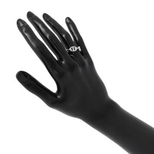 将图像加载到图库查看器中，HERMES Chaine d&#39;Ancre Anchene Ring Size PM/51/#11 SV925

