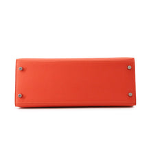 将图像加载到图库查看器中，HERMES Kelly Sellier Capucines Epsom Size 28
