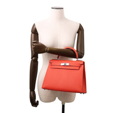 将图像加载到图库查看器中，HERMES Kelly Sellier Capucines Epsom Size 28
