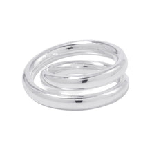 将图像加载到图库查看器中，HERMES Caba Cityslide clutchertige Ring Size 54/#14H104261B SV925
