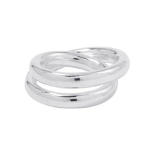 将图像加载到图库查看器中，HERMES Caba Cityslide clutchertige Ring Size 54/#14H104261B SV925
