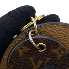 将图像加载到图库查看器中，LOUIS VUITTON Keychain Illustre Brown/NoirM69317 Monogram Monogram Reverse Canvas Giant
