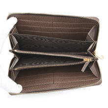 Load image into Gallery viewer, BALENCIAGA GUCCI x BALENCIAGA The Hacker Project Zip-Around Wallet Beige/Brown680401 PVC
