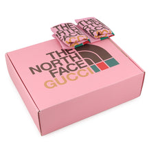 Load image into Gallery viewer, GUCCI The North Face collaboration trekking boots Orange/Beige679914 GG Canvas Leather Size 10
