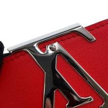 将图像加载到图库查看器中，LOUIS VUITTON LVxYK Portefeuille Capucine Compact Maxi Yayoi Kusama Collaboration RougeM82113 Taurillon Leather
