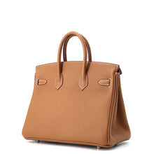 将图像加载到图库查看器中，HERMES Birkin Gold Togo Leather Size 25
