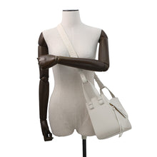 Load image into Gallery viewer, LOEWE hammock compact White GlazeA538H13X07 Satin Calf Leather

