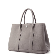 将图像加载到图库查看器中，HERMES Garden Party Gris Meyer Negonda Leather Size TPM
