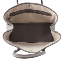 将图像加载到图库查看器中，HERMES Garden Party Gris Meyer Negonda Leather Size TPM
