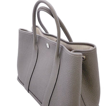 将图像加载到图库查看器中，HERMES Garden Party Gris Meyer Negonda Leather Size TPM
