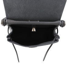 将图像加载到图库查看器中，HERMES Herbag zip Ardoise Toile Military Vache Hunter Leather Size Mini
