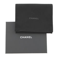 将图像加载到图库查看器中，CHANEL Matelasse CC Logo Fragment Card Case BlackAP3179 Caviar Leather
