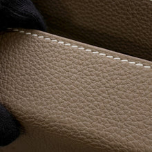 将图像加载到图库查看器中，HERMES Videpoches Shoulder Bag Etoupe Togo Leather
