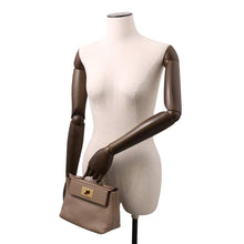 Load image into Gallery viewer, HERMES 24/24 Sac Van Quatre Etoupe Swift Leather Evercolor Size Mini
