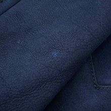 Load image into Gallery viewer, CHANEL Mouton Sailor Half Coat Size 36 NavyP59085 ShearlingLambskin
