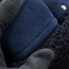 Load image into Gallery viewer, CHANEL Mouton Sailor Half Coat Size 36 NavyP59085 ShearlingLambskin
