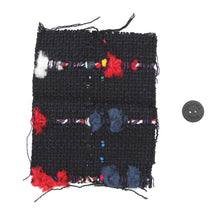 Load image into Gallery viewer, CHANEL Tweed Soutien Collar Coat Size 36 Navy/MulticolorP42157 Wool 36% Cotton31% Acryl26% Nylon7%
