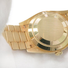 将图像加载到图库查看器中，ROLEX Day-Date40 W40mm 18K Yellow Gold Black Dial228238A
