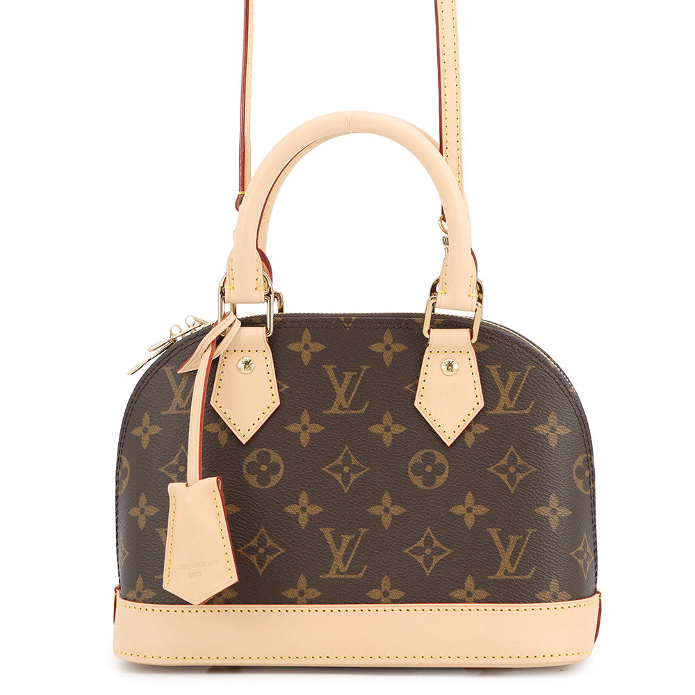 LOUIS VUITTON Alma BrownM46990 Monogram Size BB