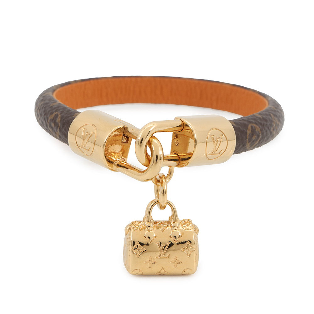 LOUIS VUITTON Speedy - Monogram Bracelet Size 17 BrownM8031E Monogram