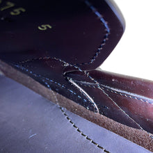 将图像加载到图库查看器中，PRADA Brushed Leather Square Toe Loafers Brown2DE075 Leather Size 5
