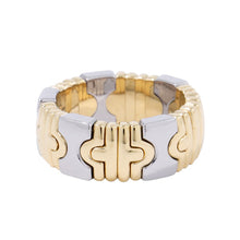 Load image into Gallery viewer, BVLGARI Parentesi Ring Size No. 14 K18YG Stainless Steel
