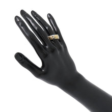 将图像加载到图库查看器中，BVLGARI Parentesi Ring Size No. 14 K18YG Stainless Steel
