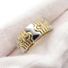 将图像加载到图库查看器中，BVLGARI Parentesi Ring Size No. 14 K18YG Stainless Steel
