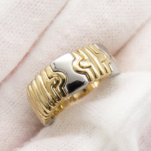 Load image into Gallery viewer, BVLGARI Parentesi Ring Size No. 14 K18YG Stainless Steel
