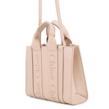 Load image into Gallery viewer, Chloe Woody Small 2-Way Bag PinkCHC23US397I606J5 Leather Size Small
