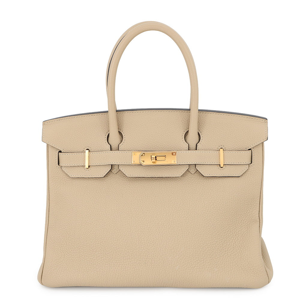 HERMES Birkin Trench Togo Leather Size 30