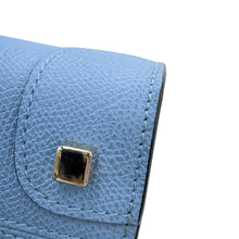 将图像加载到图库查看器中，Valextra Valextra Babila Micro Shirt BlueV5L30 Leather
