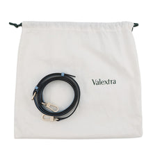 将图像加载到图库查看器中，Valextra Valextra Babila Micro Shirt BlueV5L30 Leather
