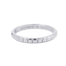 将图像加载到图库查看器中，Boucheron Clou de Paris Ring Size Small/49/#9JAL0116049/JAL0116 Pt950
