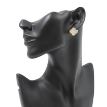 将图像加载到图库查看器中，Van Cleef &amp; Arpels Vintage Alhambra EarringVCARA44100 18K Yellow Gold
