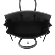 将图像加载到图库查看器中，HERMES Birkin Black Togo Leather Size 25
