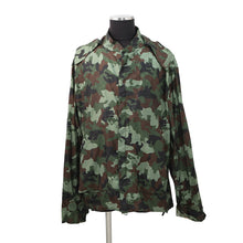 将图像加载到图库查看器中，LOUIS VUITTON Camo Windbreaker Monogram Nylon Parka Size 56 GreenHJB08W Nylon100%

