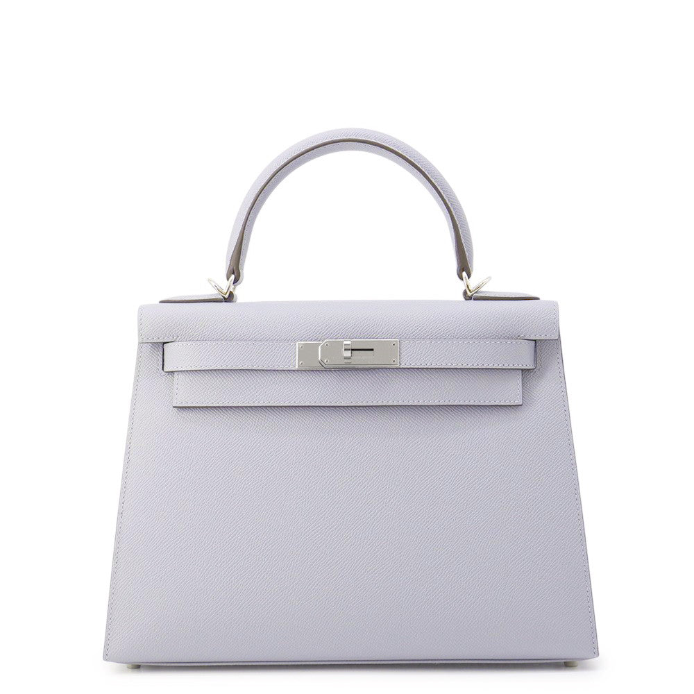 HERMES Kelly Sellier Green Pantan Epsom Size 28