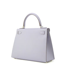 将图像加载到图库查看器中，HERMES Kelly Sellier Green Pantan Epsom Size 28
