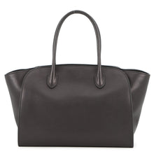 将图像加载到图库查看器中，The Row Marlo Tote BlackW1802 Calf Leather Size 12
