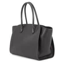 将图像加载到图库查看器中，The Row Marlo Tote BlackW1802 Calf Leather Size 12
