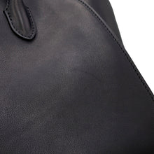 将图像加载到图库查看器中，The Row Marlo Tote BlackW1802 Calf Leather Size 12
