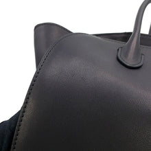 将图像加载到图库查看器中，The Row Marlo Tote BlackW1802 Calf Leather Size 12

