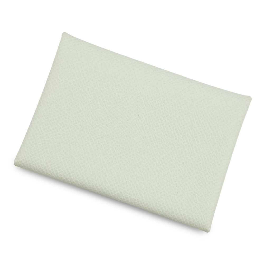 HERMES Calvi Duo Verso Vert Fizz/Vert Yucca Epsom