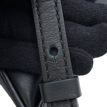 将图像加载到图库查看器中，MCM AREN logo shoulder bag BlackMWHCATA02BK001 Leather
