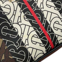 Load image into Gallery viewer, BURBERRY TBMonogram Shoulder Bag Brown/Black/White8032774 PVC Leather
