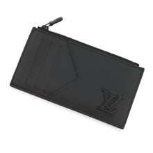 Load image into Gallery viewer, LOUIS VUITTON Coin card holder NoirM82068 LV Aerogram/Leather
