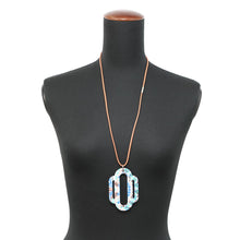 Load image into Gallery viewer, HERMES Attrage Pendant Multicolor Metal Leather
