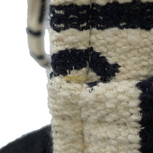 将图像加载到图库查看器中，CELINE Kabataís Tote Bag White/Black196762EG8 Cotton Size Large
