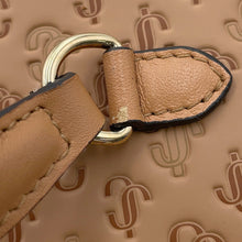 Load image into Gallery viewer, JIMMY CHOO 2WAY vanity bag Beige Leather
